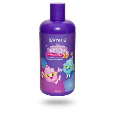 Детский гель-пена для ванн 2 в 1 Кенди Фантастик Levrana
