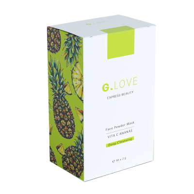 Набор очищающих масок для лица с витамином С VITA C ANANAS G.Love